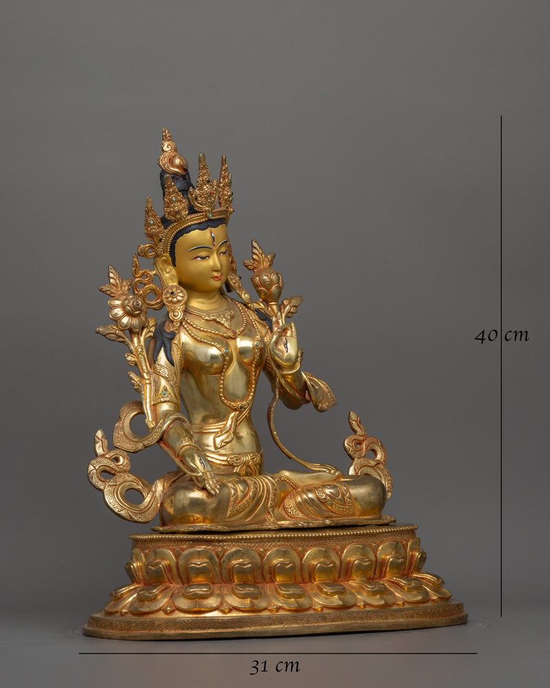 statue-of-seven-eyed-white-tara