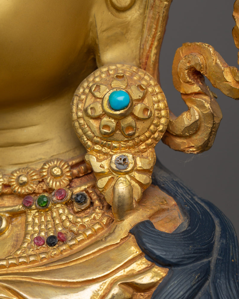 Tibetan Statue of White Tara Compassion Deity | Handcrafted Sita Tara