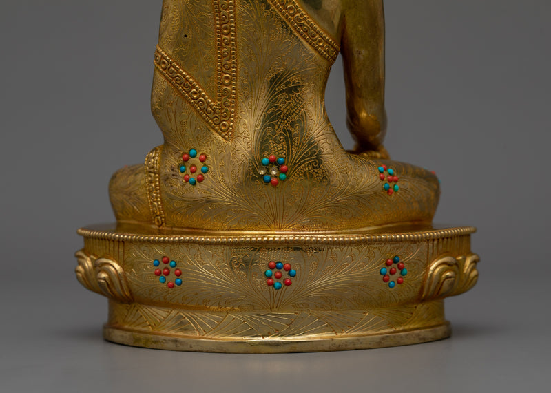 Handmade Statue of Holder of knowledge Shakyamuni Buddha | Lord of the World