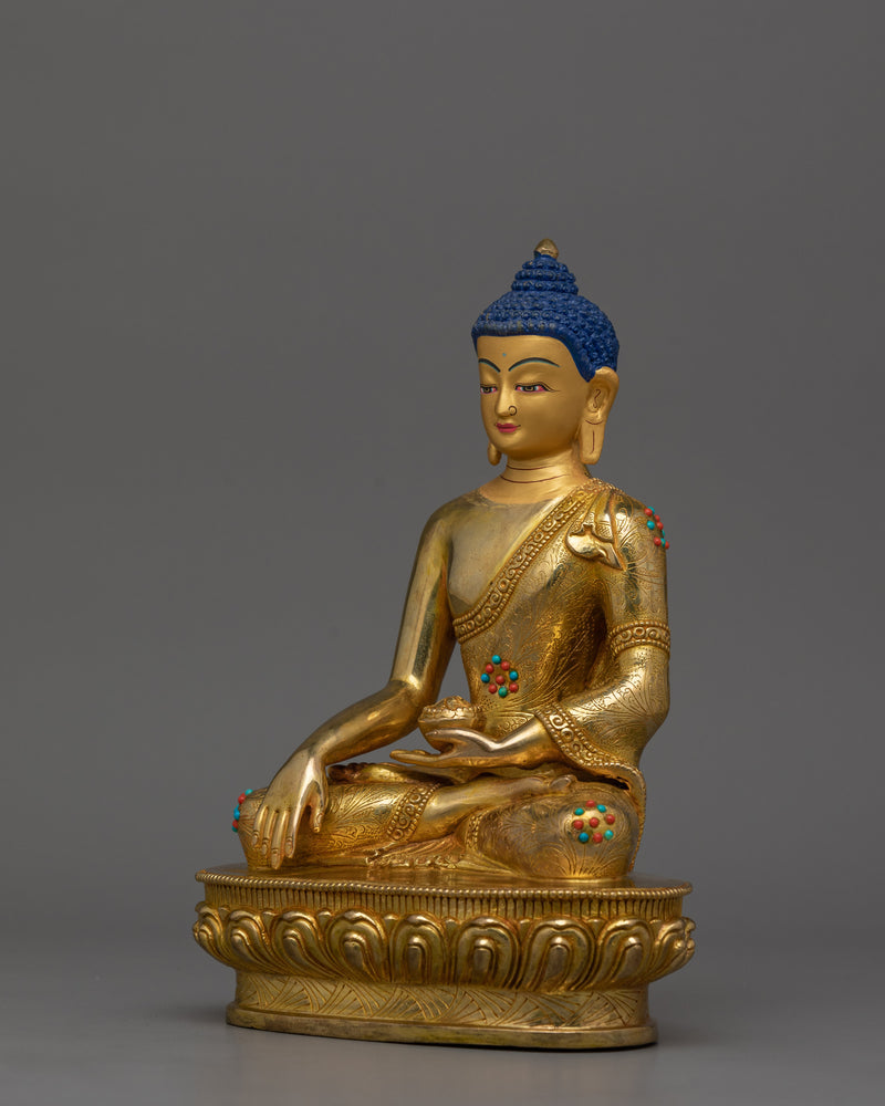 Handmade Statue of Holder of knowledge Shakyamuni Buddha | Lord of the World