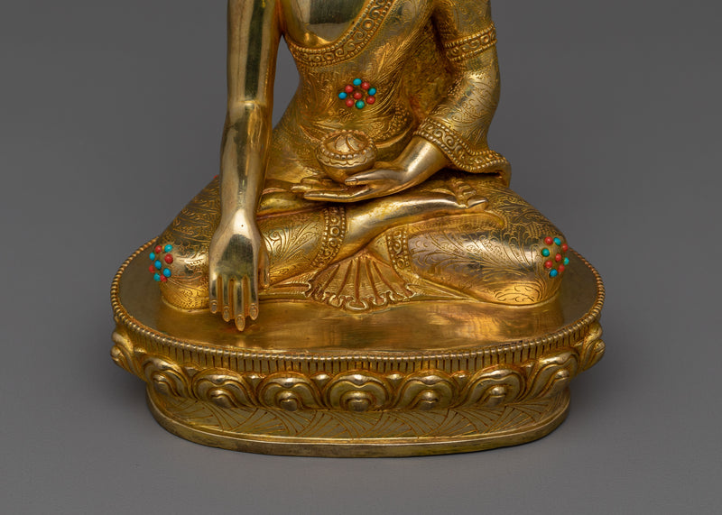 Handmade Statue of Holder of knowledge Shakyamuni Buddha | Lord of the World