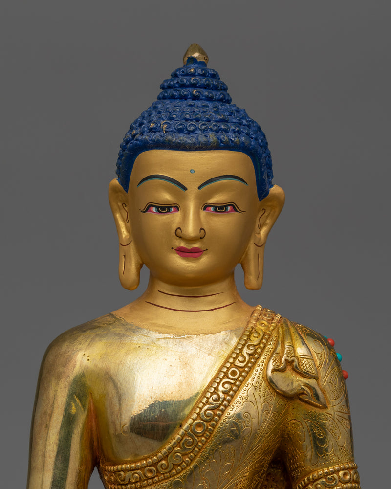 Handmade Statue of Holder of knowledge Shakyamuni Buddha | Lord of the World