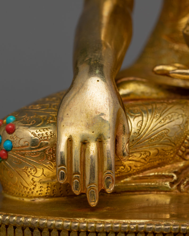 Handmade Statue of Holder of knowledge Shakyamuni Buddha | Lord of the World