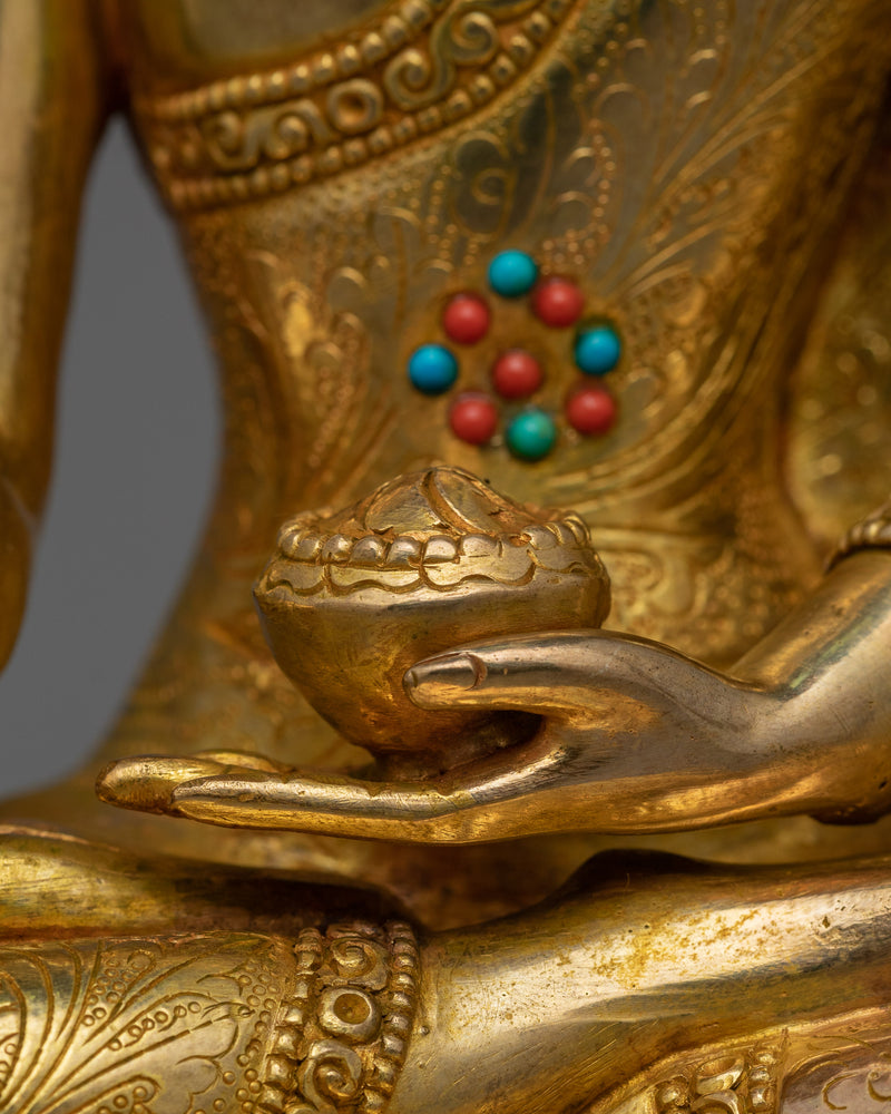 Handmade Statue of Holder of knowledge Shakyamuni Buddha | Lord of the World