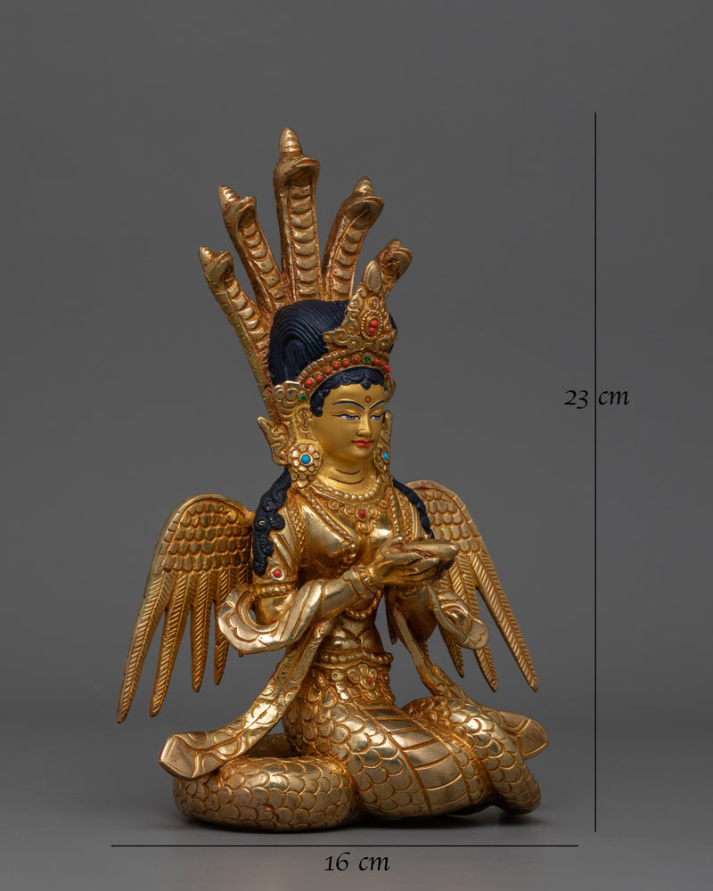 Handmade Nagakanya Statue 