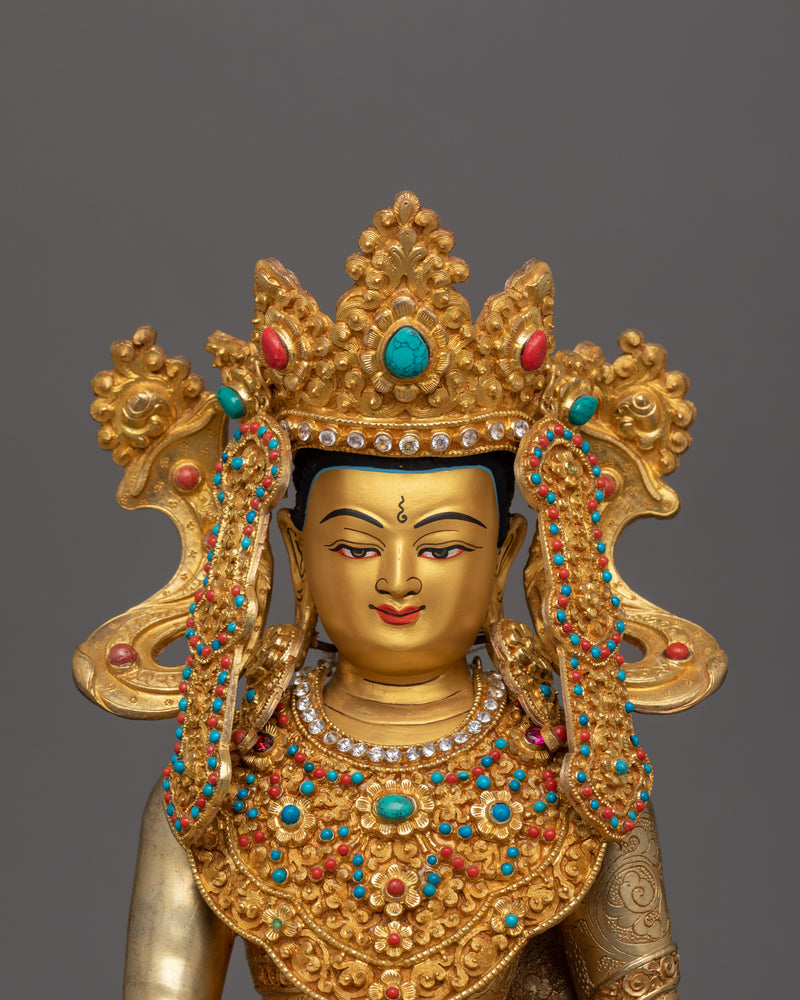 Handmade Statue Of Royal Buddha Crown Shakyamuni | An Artistic and Spiritual Legacy