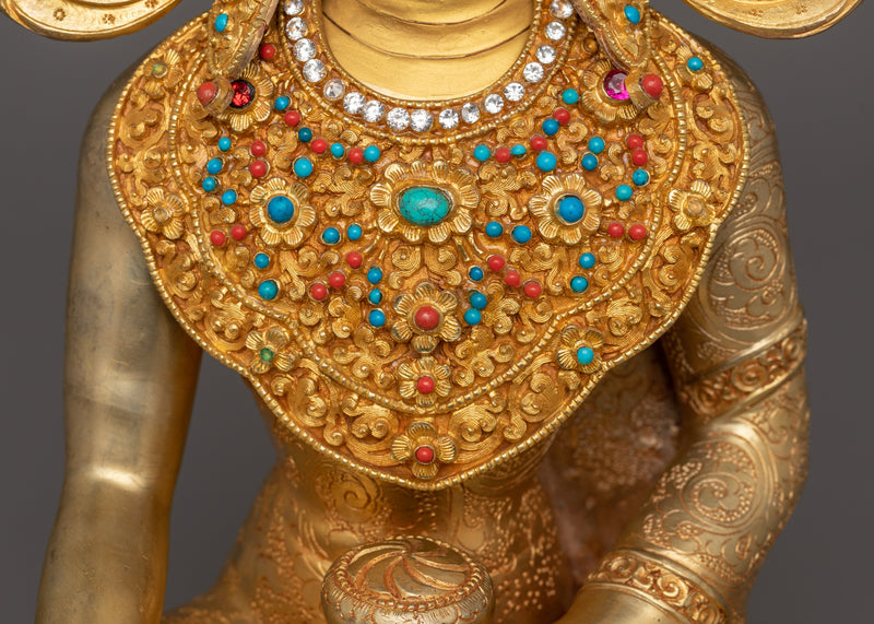 Handmade Statue Of Royal Buddha Crown Shakyamuni | An Artistic and Spiritual Legacy