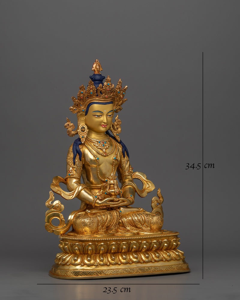 handmade-statue-of-bodhisattva-deity-amitayus