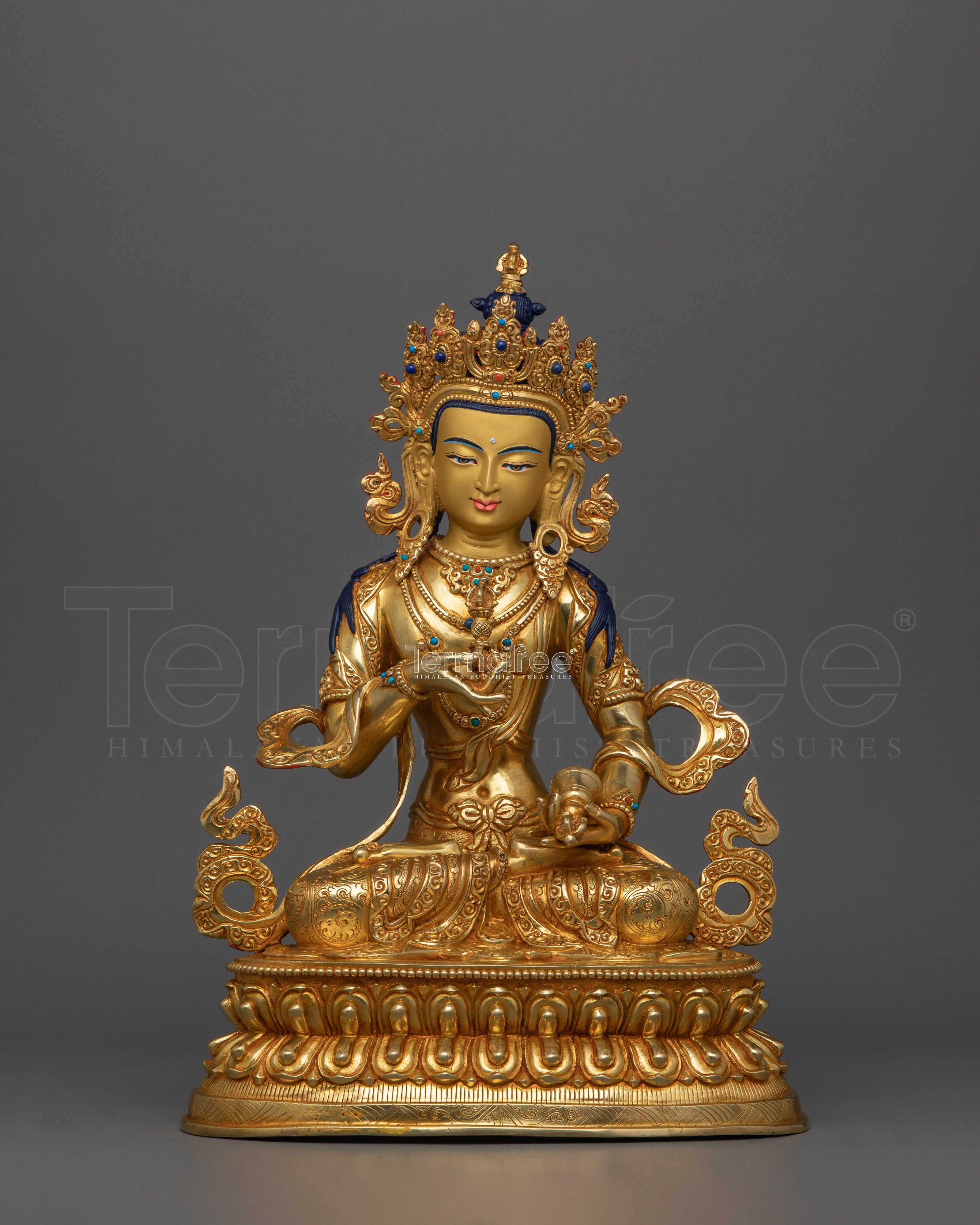 Handmade Himalayan Statue of Vajrasattva | Dorje Sempa Vajrasattva Sculpture