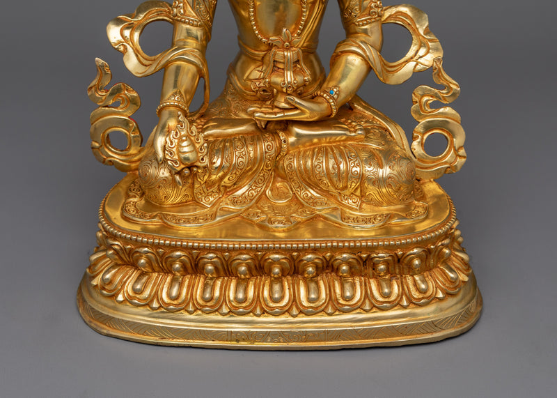 Handmade Bodhisattva Deity Kshitigarbha | Guardian of the Underworld