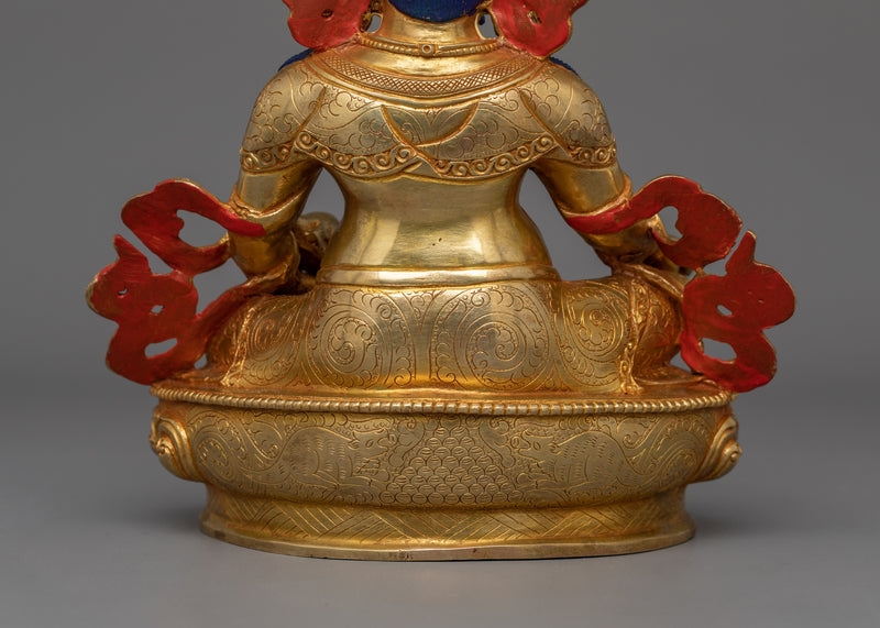 Handmade Wealth God Dzambhala Statue | The Buddhist Deity of Wealth