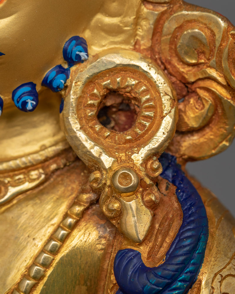 Handmade Wealth God Dzambhala Statue | The Buddhist Deity of Wealth
