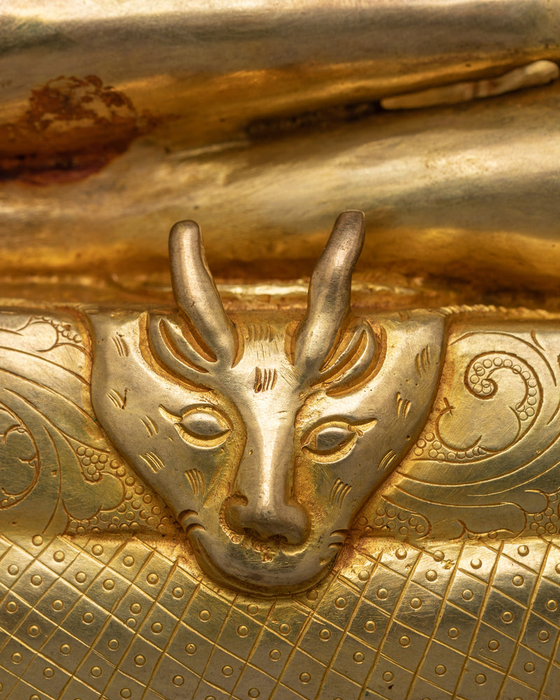 Handcrafted Naropa Copper Statue | The Enlightened Mahasiddha