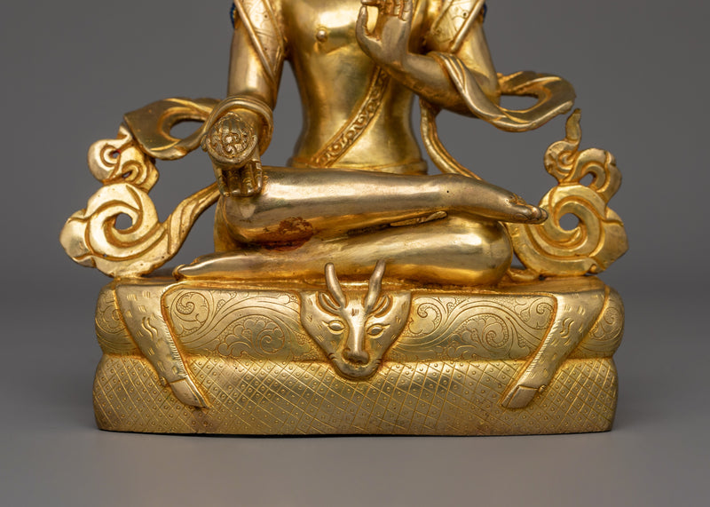 Handcrafted Naropa Copper Statue | The Enlightened Mahasiddha