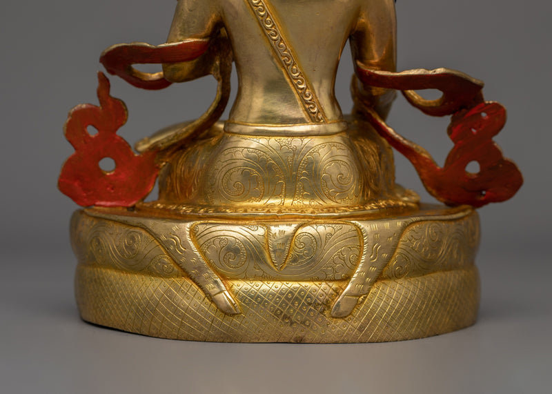 Handcrafted Naropa Copper Statue | The Enlightened Mahasiddha