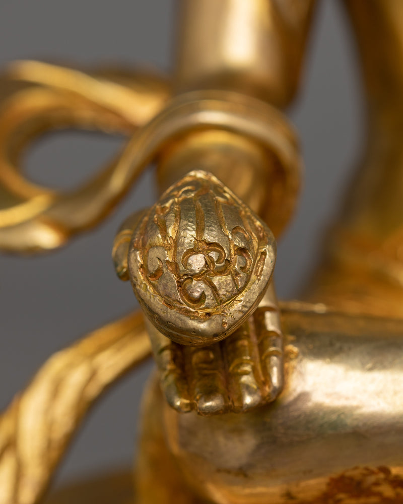 Handcrafted Naropa Copper Statue | The Enlightened Mahasiddha