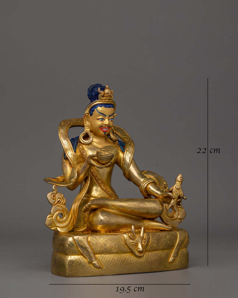 Handmade 8.7 Inches Tilopa Statue | The Great Mahasiddha of Vajrayana