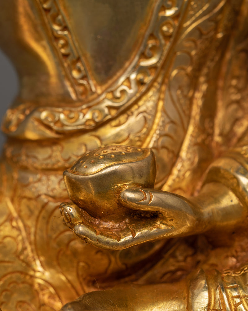 Enlightened Tibetan Milarepa Statue | A Sacred Symbol of Devotion