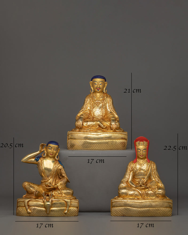 Tibetan Guru Kagyu Master set
