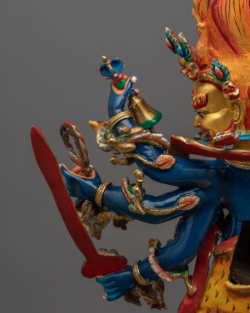 Uchusma with Beautiful Acrylic Painting Statue | The Powerful Protector