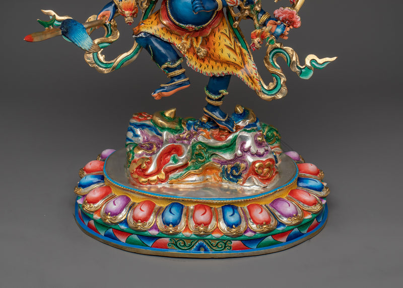 Uchusma with Beautiful Acrylic Painting Statue | The Powerful Protector