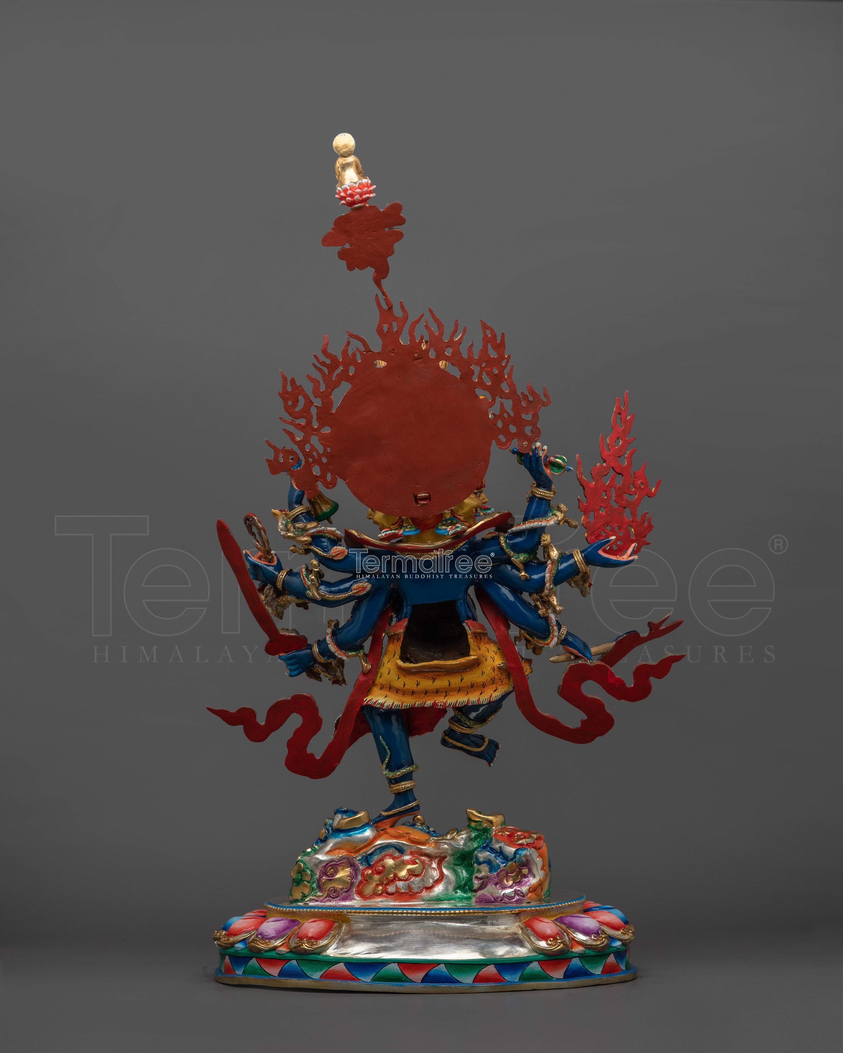 Uchusma with Beautiful Acrylic Painting Statue | The Powerful Protector