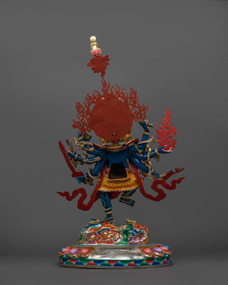 Uchusma with Beautiful Acrylic Painting Statue | The Powerful Protector
