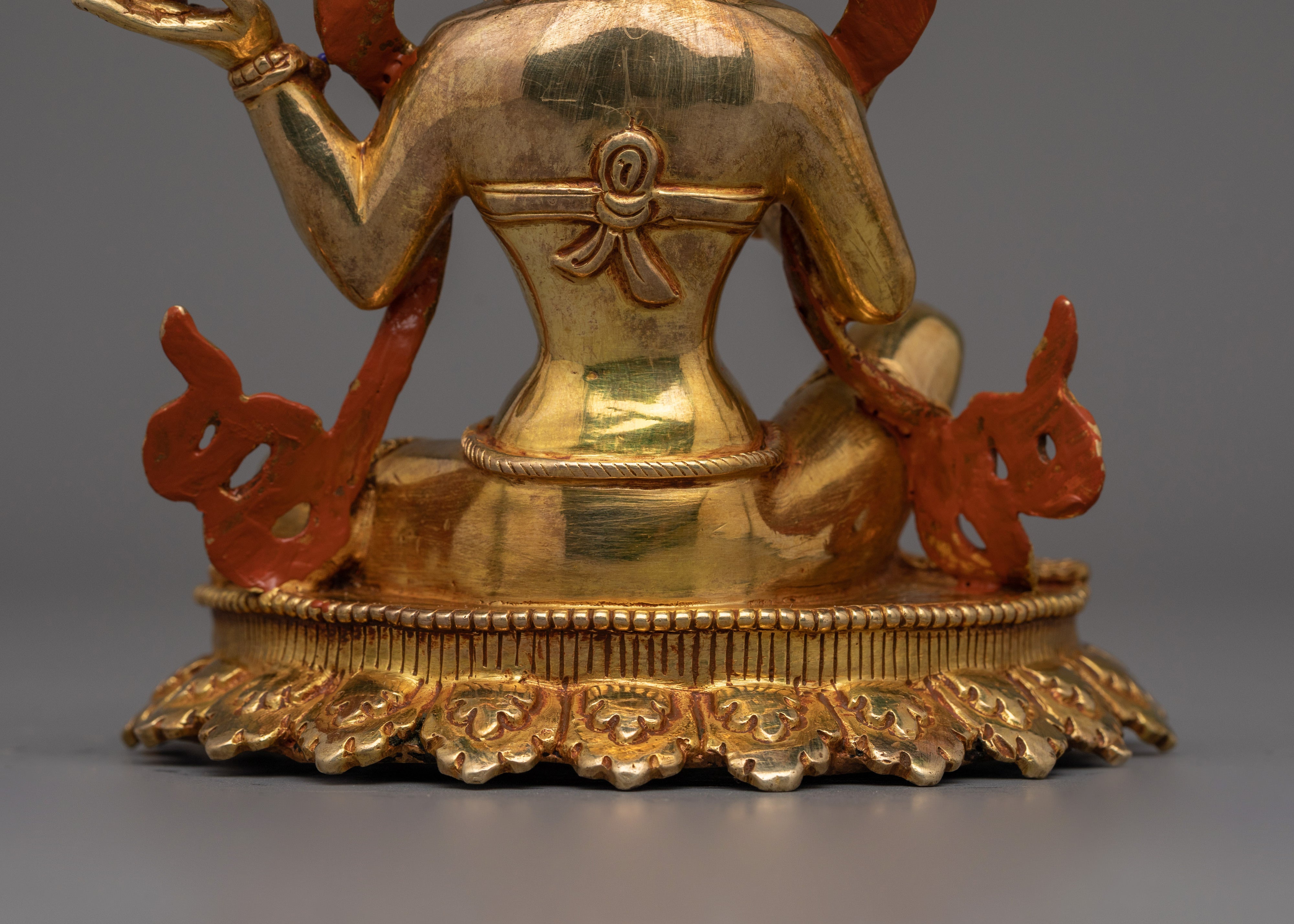 Handmade Yeshe Tsogyal and Mandarva Statue Set | The Dakini of Wisdom