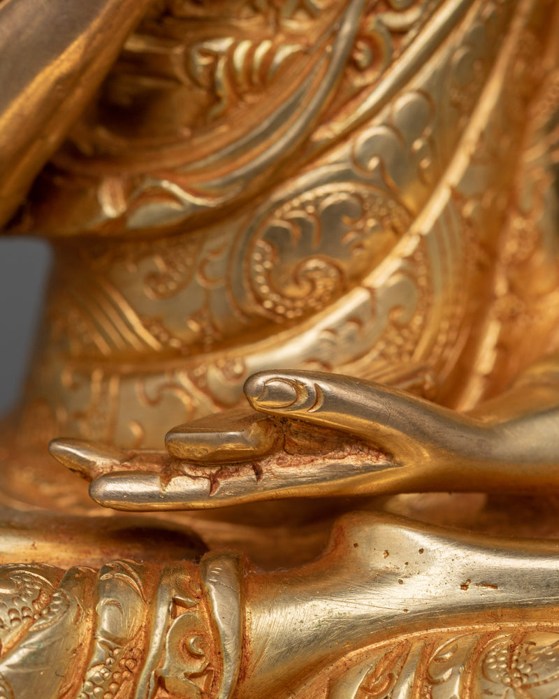 Himalayan Statue of Tsongkhapa Set | Three Divine Teachers Set