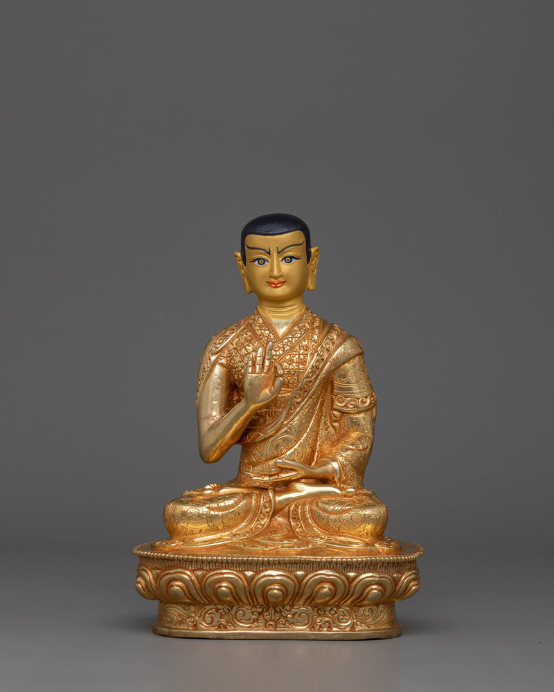 Himalayan Statue of Tsongkhapa Set | Three Divine Teachers Set