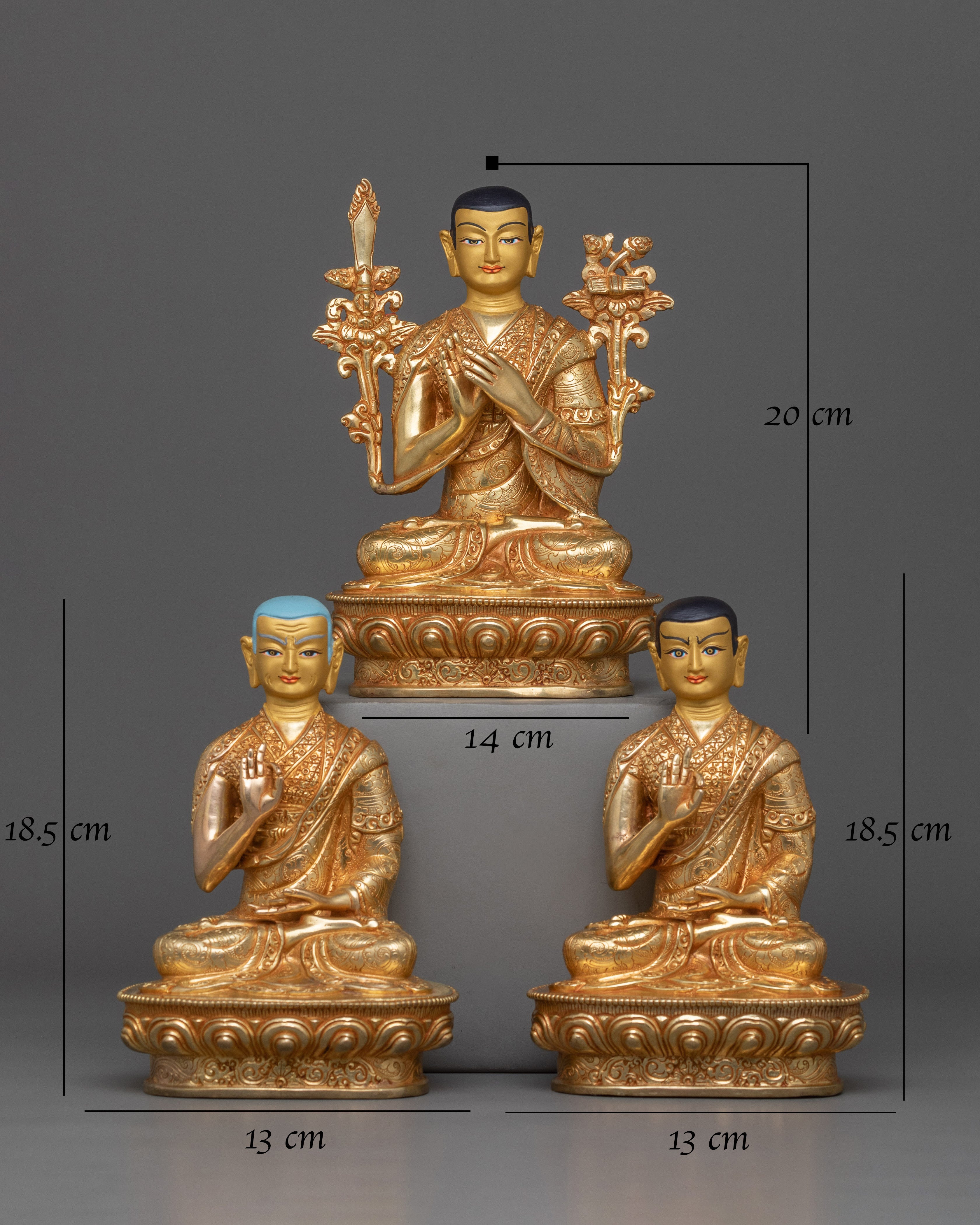 himalayan-statue-of-tsongkhapa-set