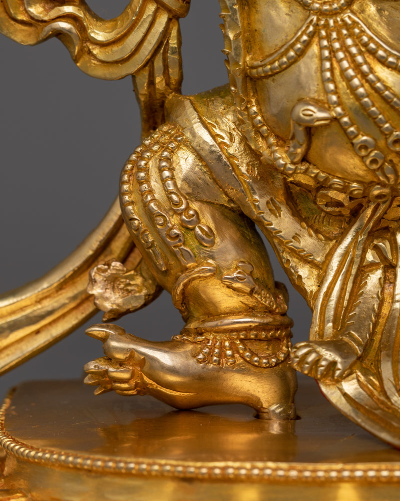 10.2 Inches Standing Vajrapani Statue  | The Embodiment of Power