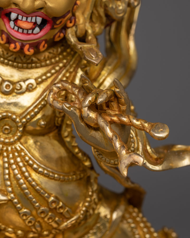 10.2 Inches Standing Vajrapani Statue  | The Embodiment of Power