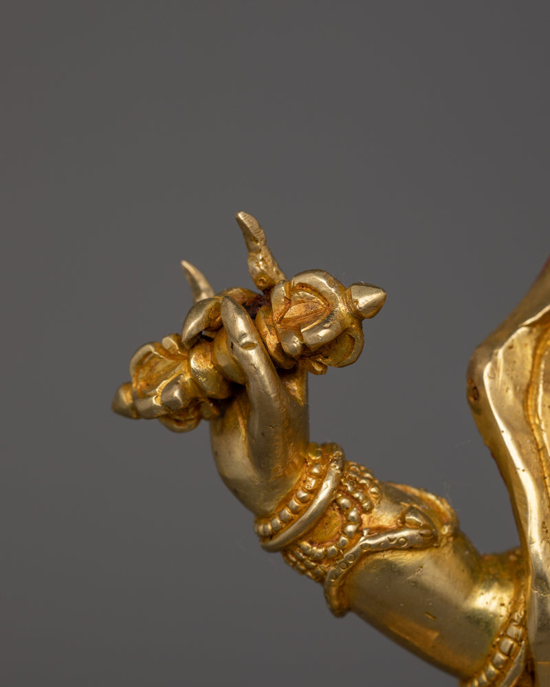 10.2 Inches Standing Vajrapani Statue  | The Embodiment of Power