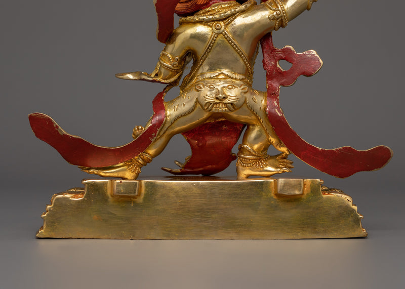10.2 Inches Standing Vajrapani Statue  | The Embodiment of Power