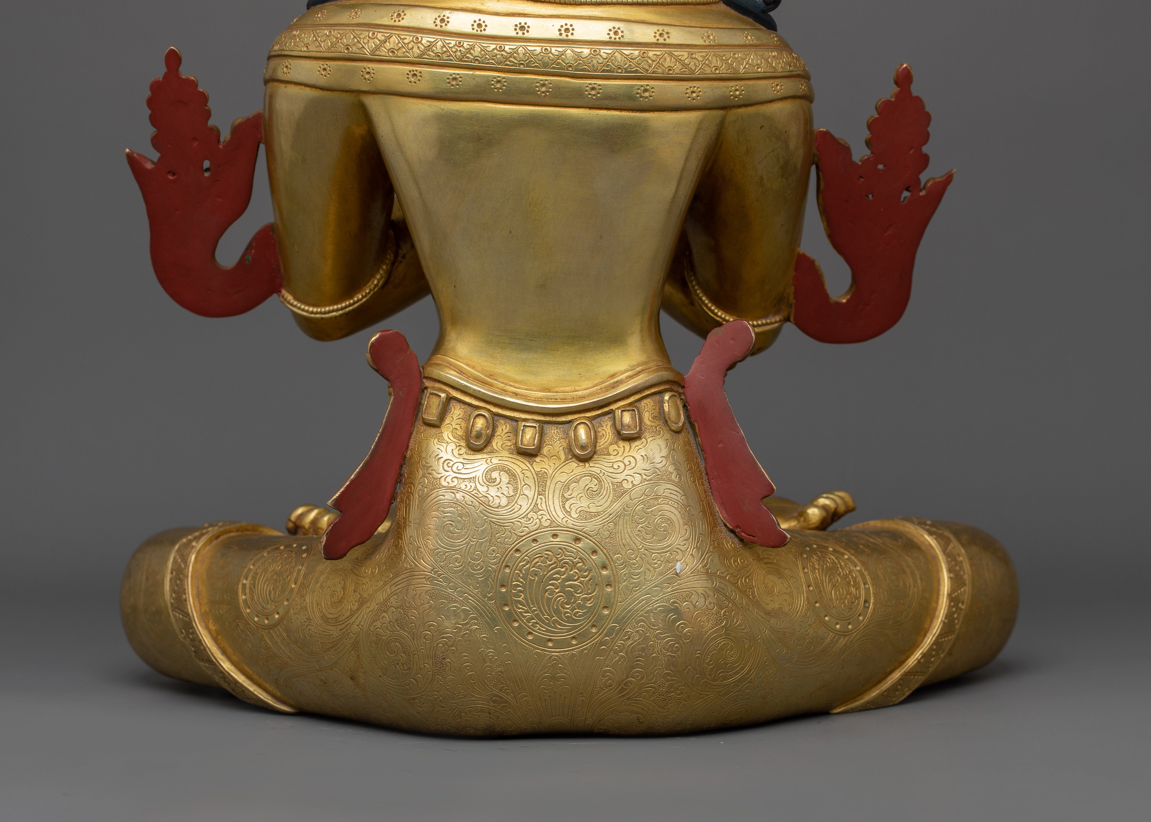 Handmade Tibetan statue of Vajra Dhara | Holder of the Vajra