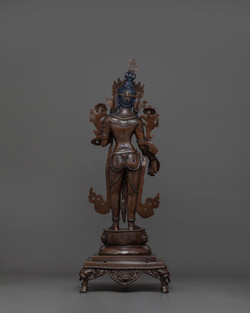 Statue of Standing Green Tara | Mother of the Buddhas