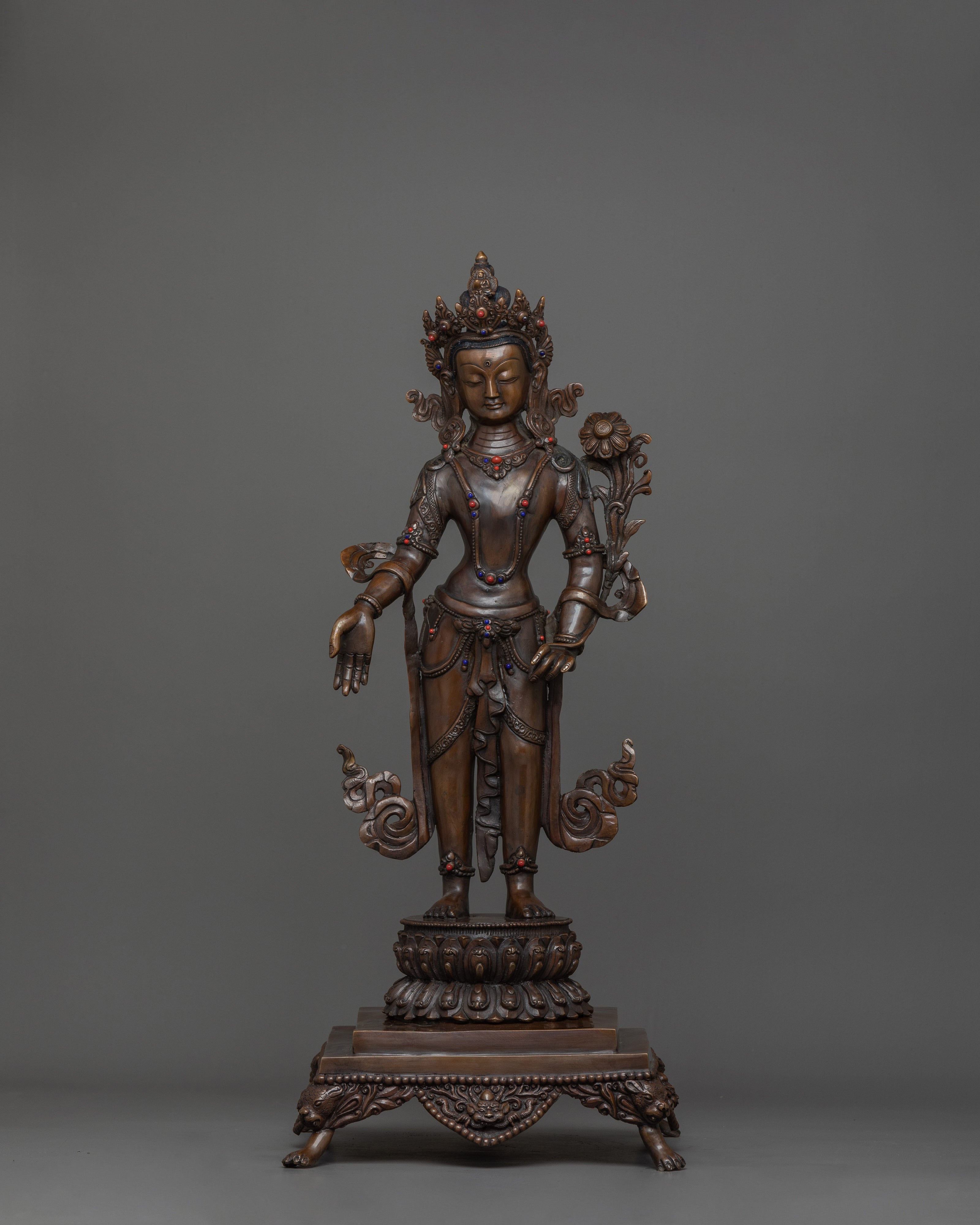 statue of Standing Lokeshwor | The Compassionate Lord