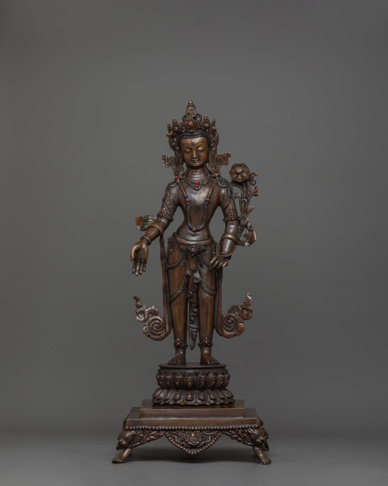statue of Standing Lokeshwor | The Compassionate Lord