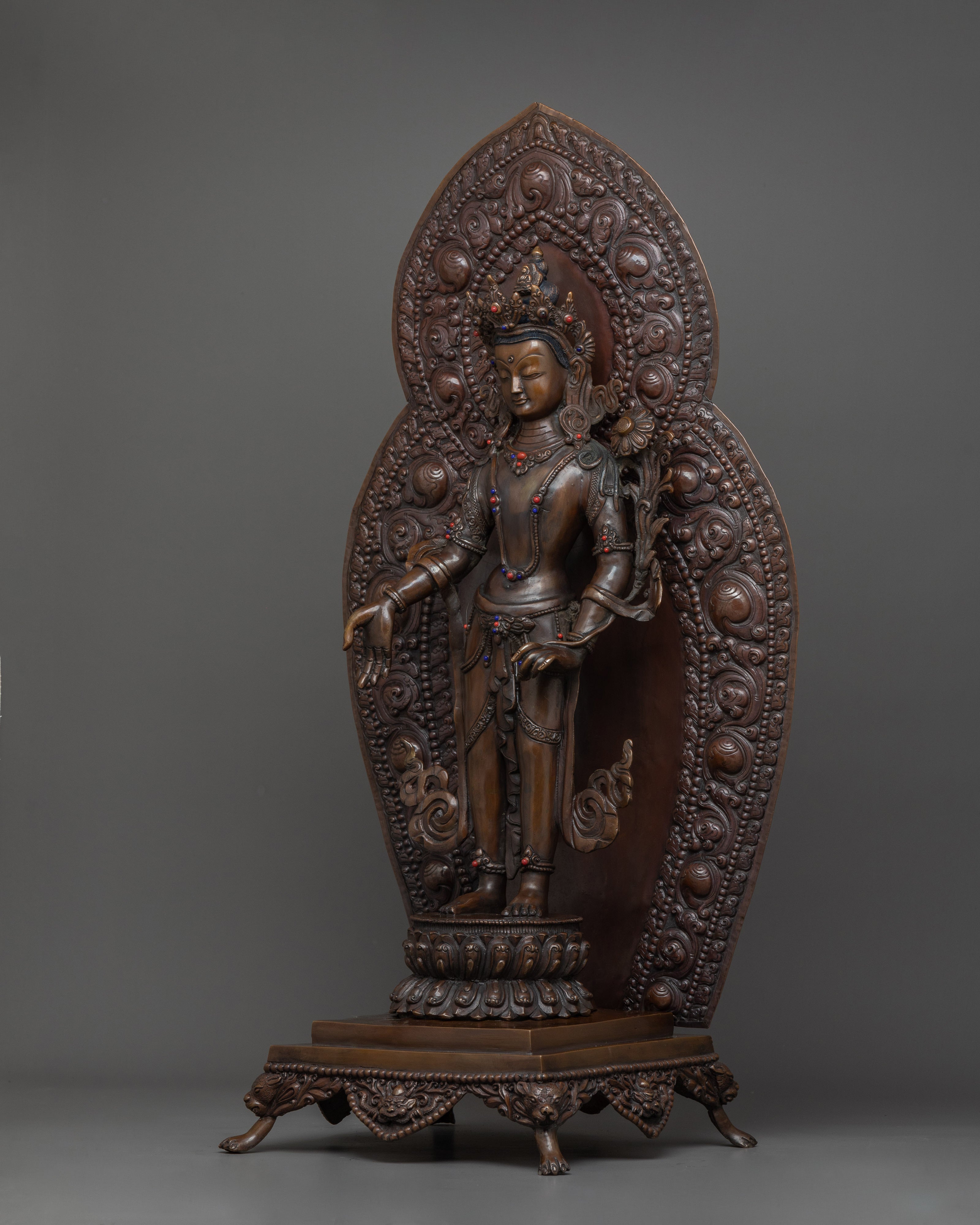statue of Standing Lokeshwor | The Compassionate Lord