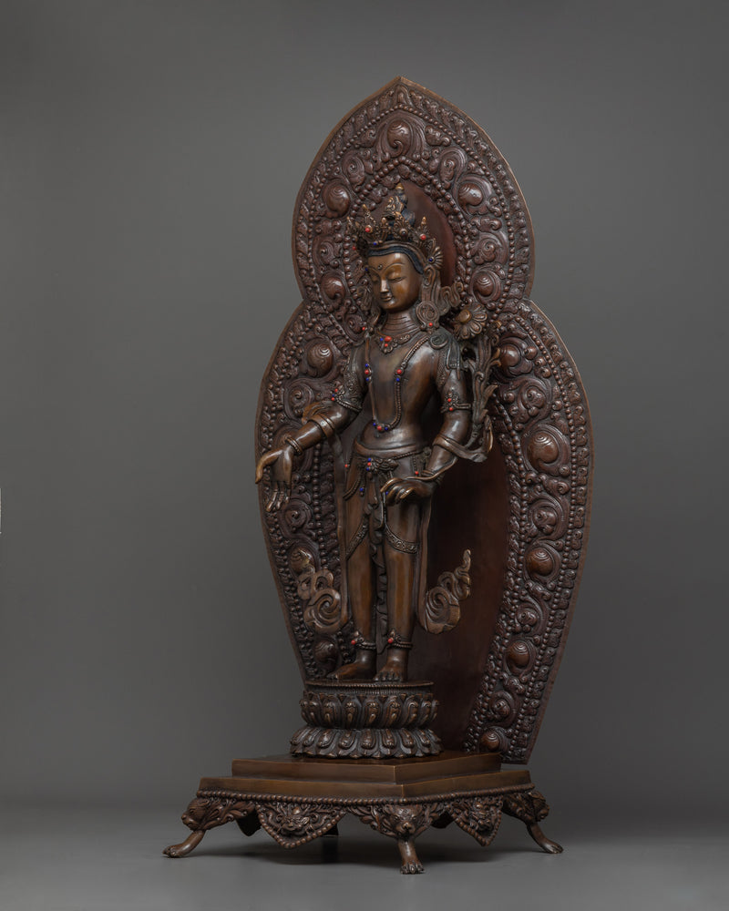 statue of Standing Lokeshwor | The Compassionate Lord