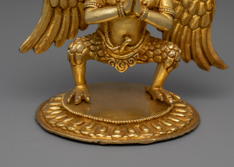 Handmade Statue of The Divine Eagle Garuda | Symbol of Power
