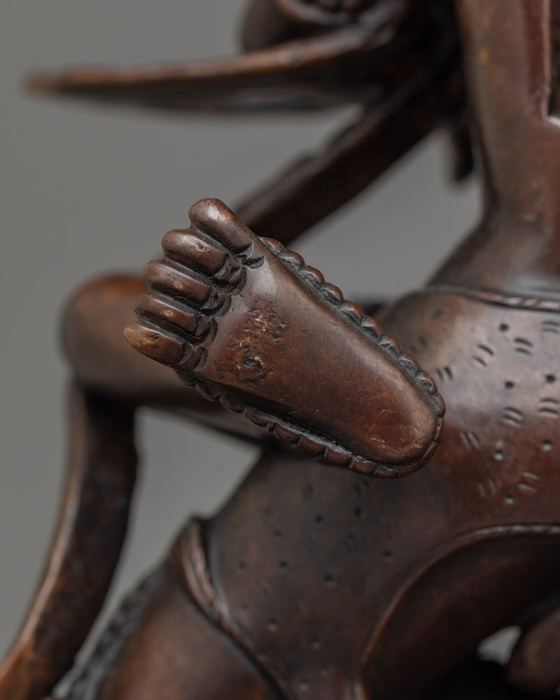 Handmade Statue of Yidam Deity Chakrasamvara | The Supreme Yidam of Enlightenment