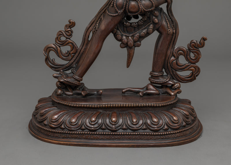 Handmade Statue of Yidam Deity Chakrasamvara | The Supreme Yidam of Enlightenment