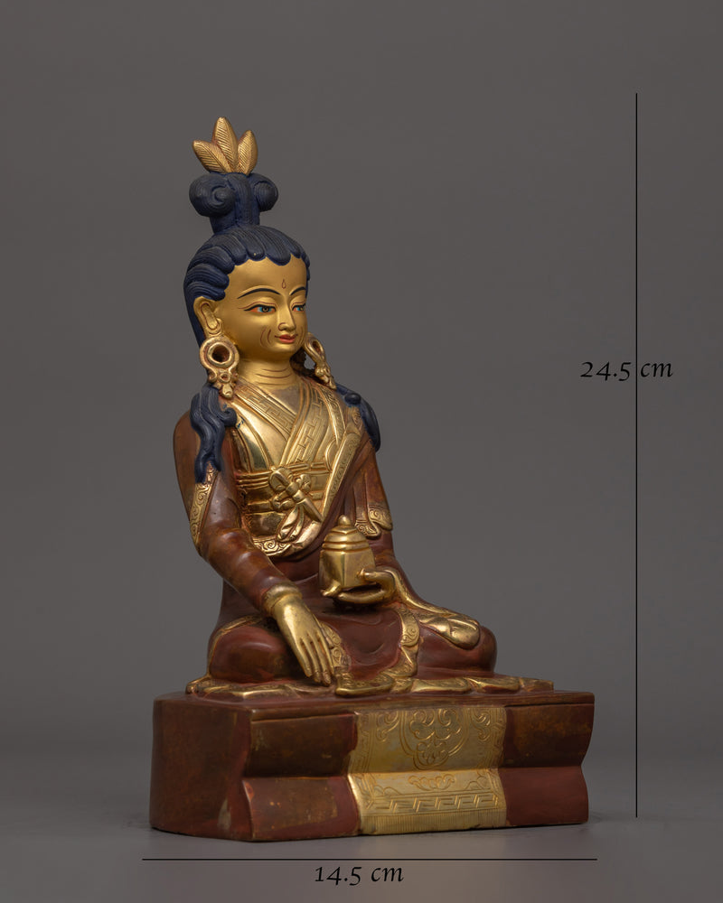 9.6 Inches Buddhist Master Statue 