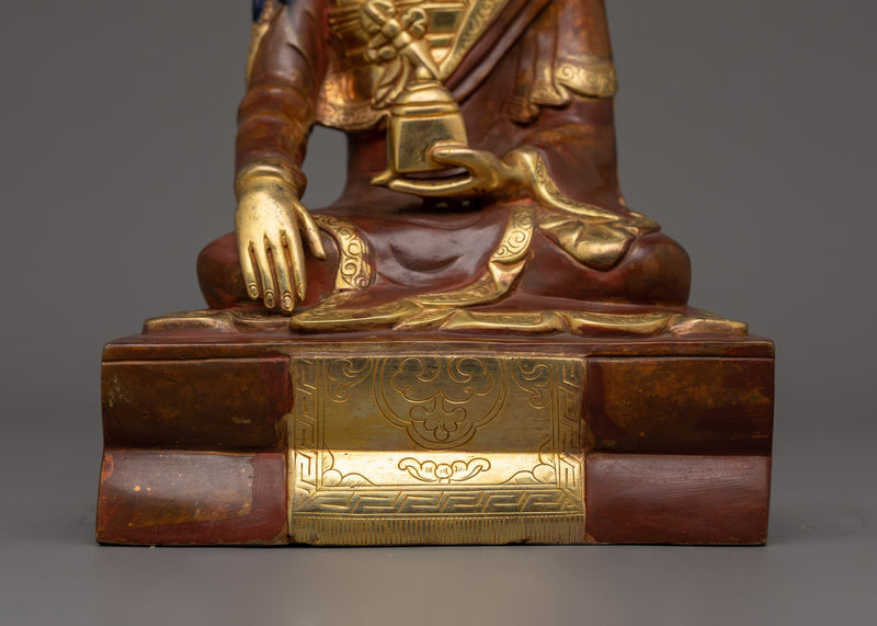 9.6 Inches Buddhist Master Statue | A Sacred Representation of Spiritual Guidance
