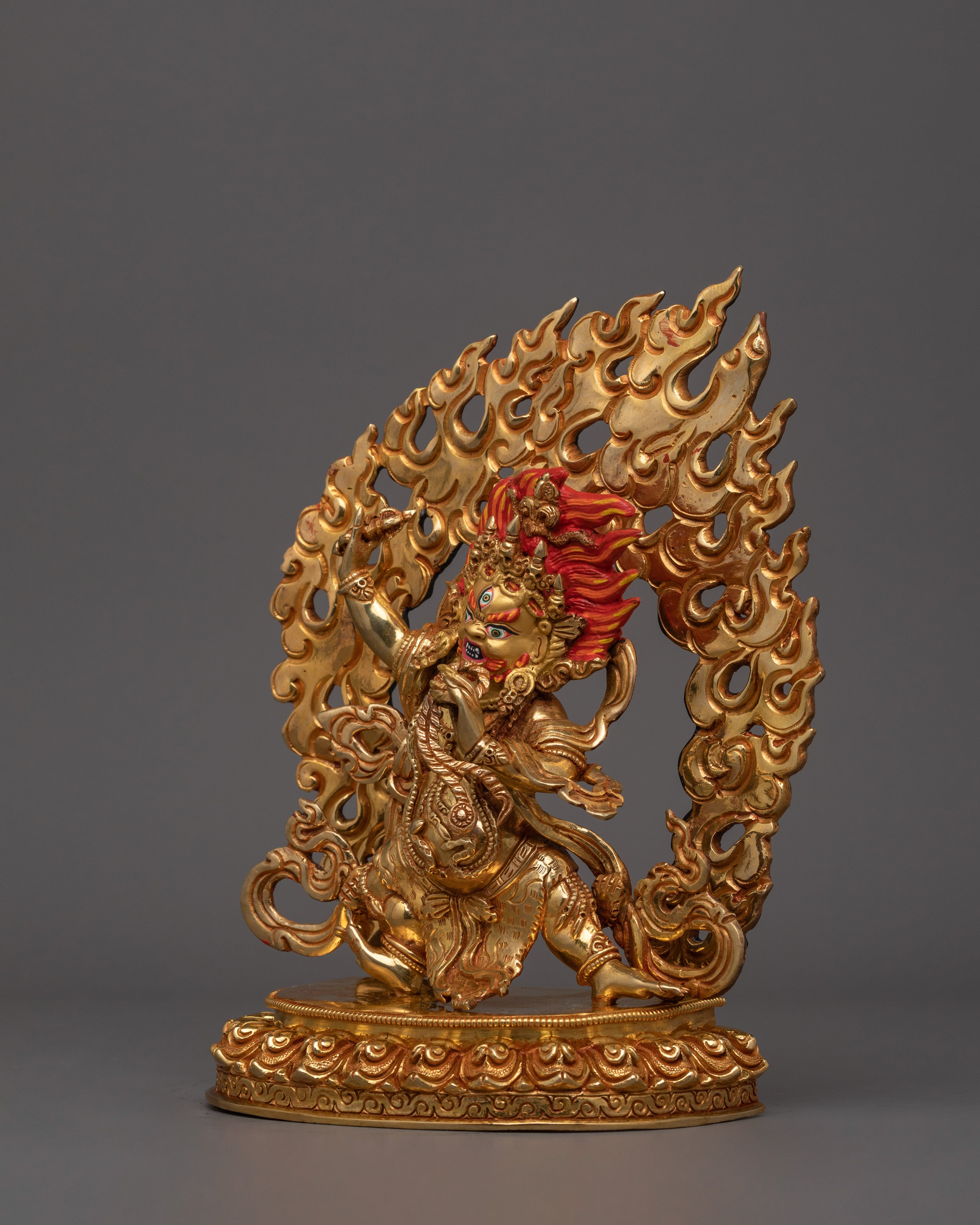Standing Vajrapani Statue | The Wrathful Protector of Wisdom and Power