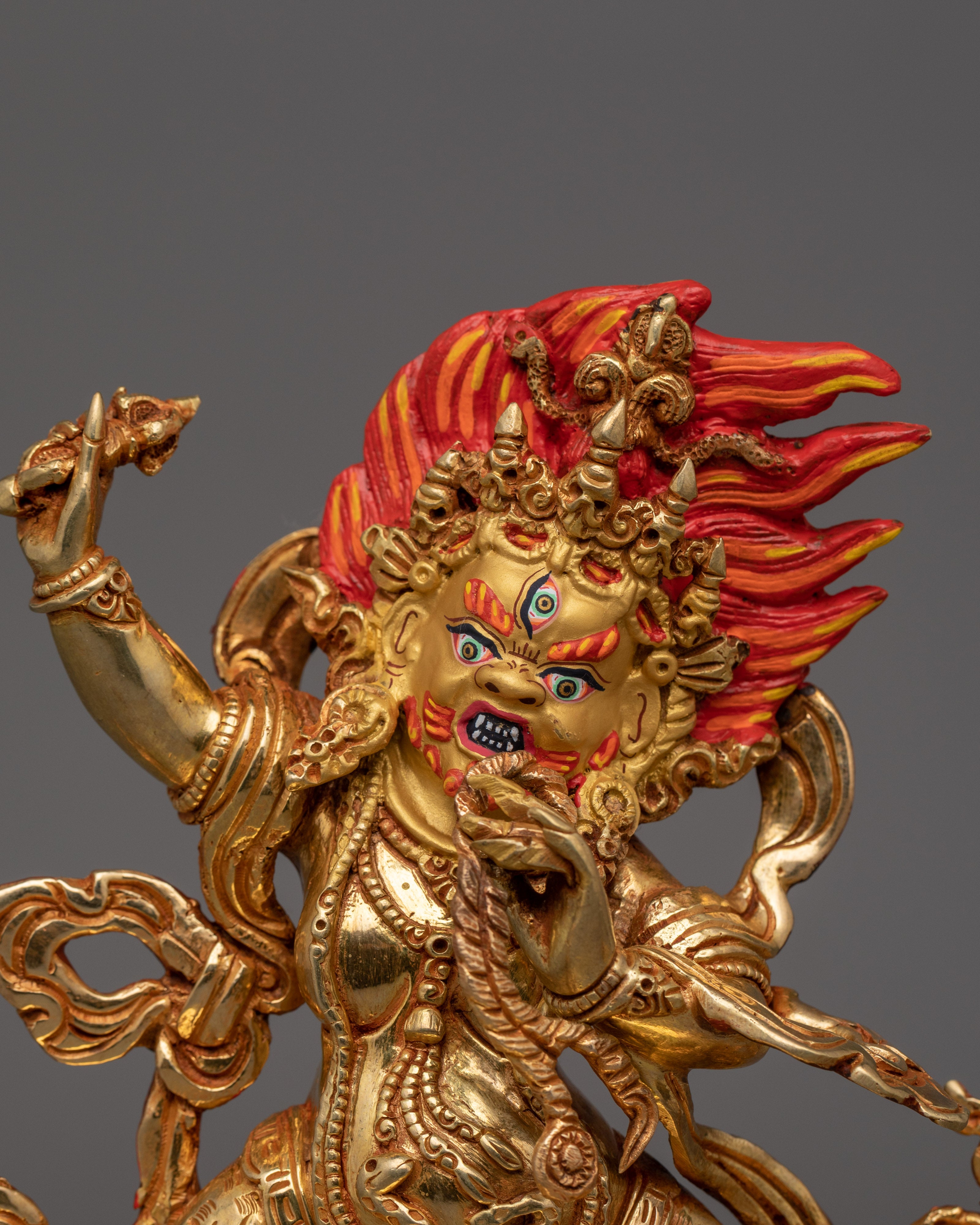 Standing Vajrapani Statue | The Wrathful Protector of Wisdom and Power