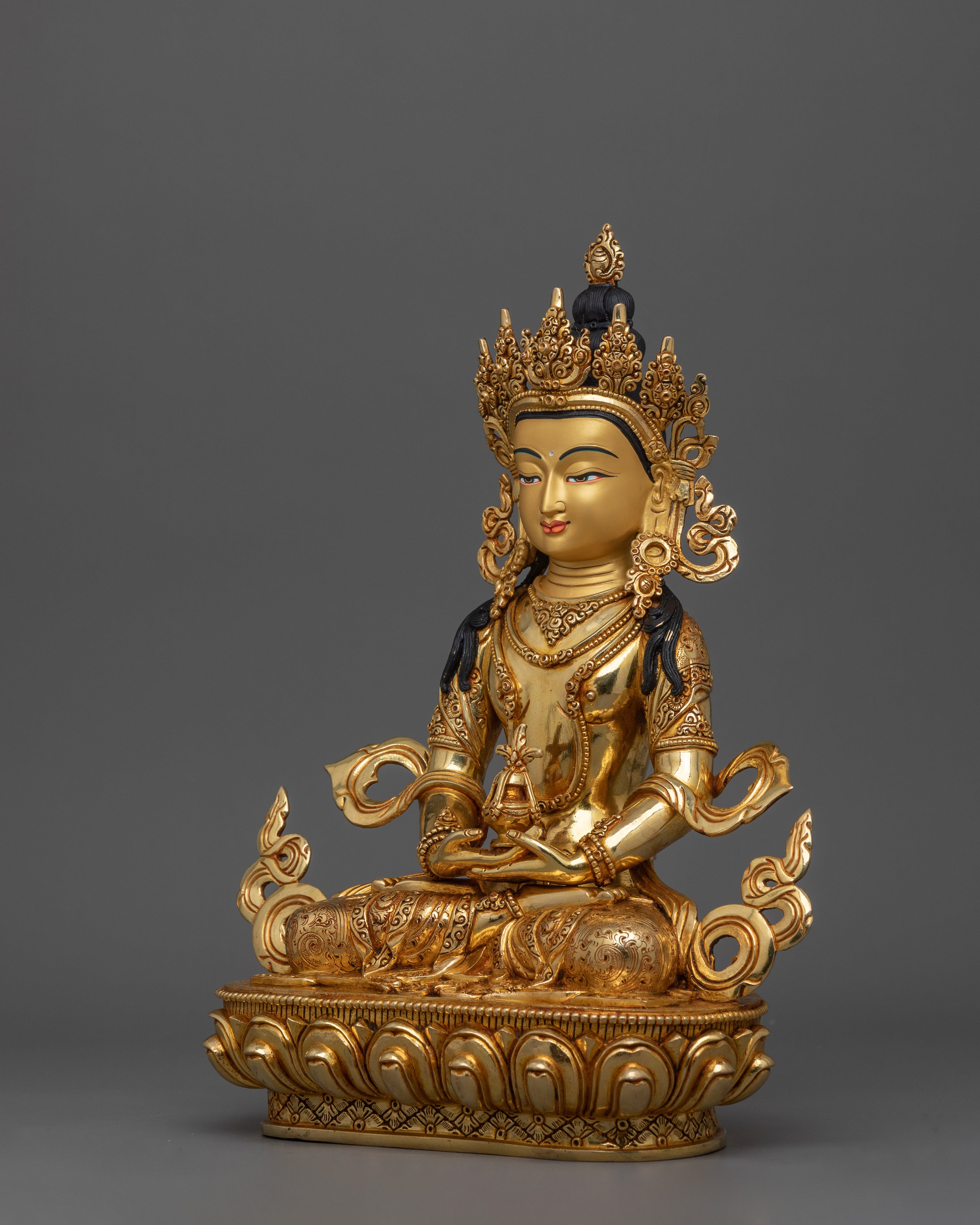 12.6 Inches Amitayus Statue | The Buddha of Infinite Life