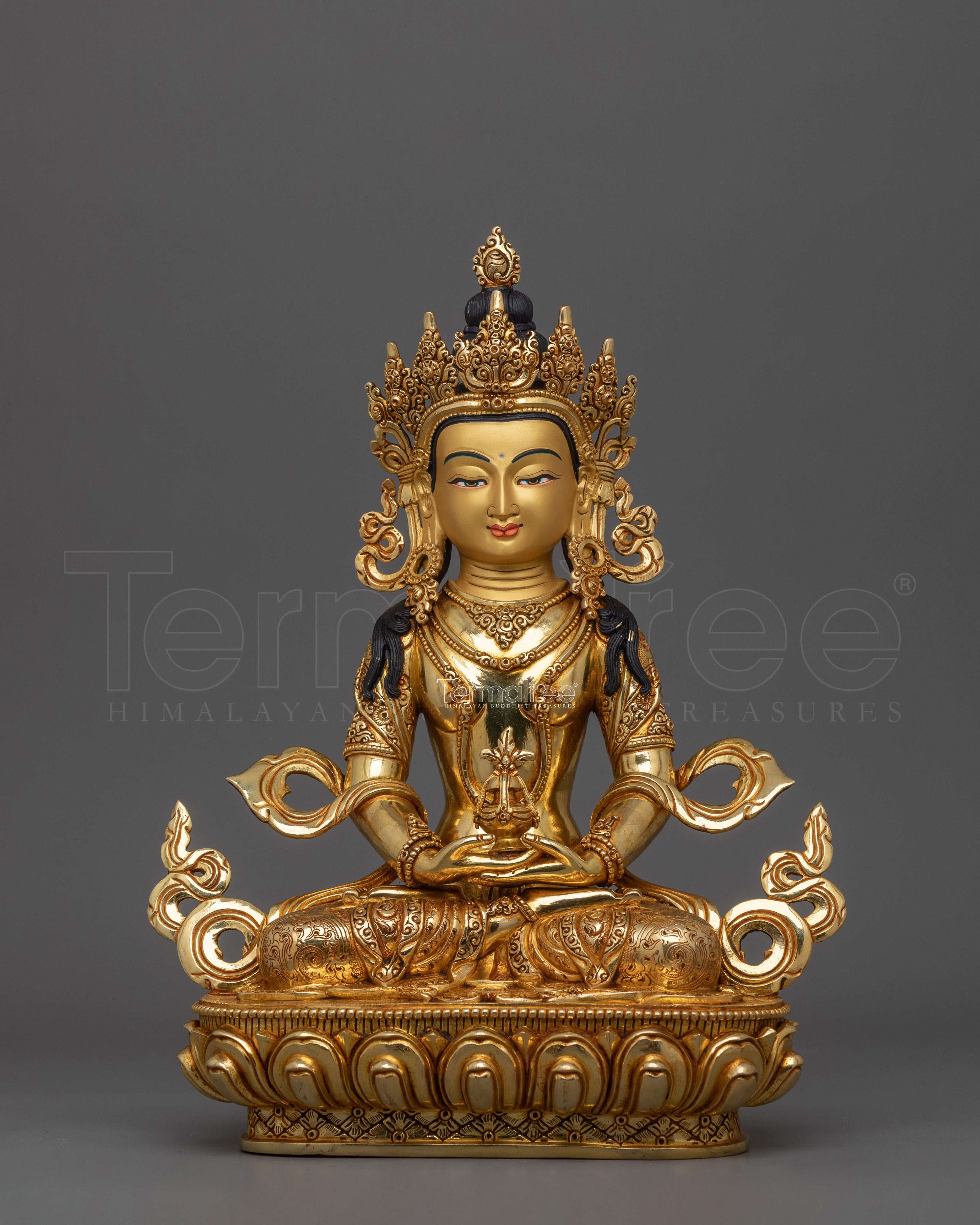 12.6 Inches Amitayus Statue | The Buddha of Infinite Life